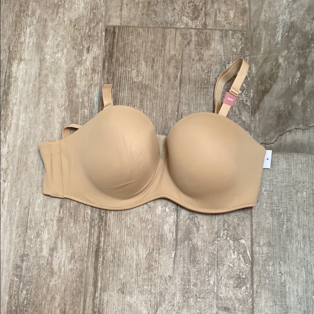 Cacique Nude Strapless Bra